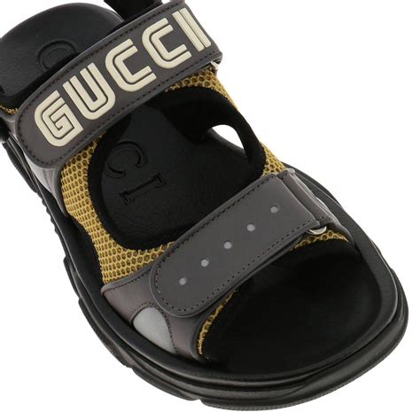 gucci black sandals men